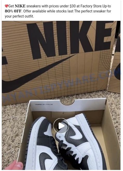 facebook nike oplichters|Uncovering the ‘Nike Sneakers Under $30’ Scam on Facebook.